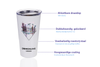 DRINKONLOVE - CANADA - Drinkbeker met rietje - RVS - 480 ml