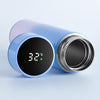 SMART BLENDY -BLUE- PINK - Thermosfles - Touch LCD Temperatuur display - RVS - 500ml -  blauw/roze