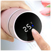 DRINKONLOVE - SMART BLENDY PINK TOP TURQUOISE BOTTOM - Thermosfles - Touch LED Temperatuur display - 500ml