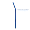 DRINKONLOVE - TEAM LEADER BLUE + COMFY BLUE - Drinkbeker met RVS rietjes - RVS - blauw- 12 uur koud - 6 uur warm - 600ML - 20,5 cm hoog