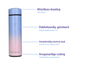 SMART BLENDY -BLUE- PINK - Thermosfles - Touch LCD Temperatuur display - RVS - 500ml -  blauw/roze