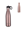 HYPERFLEX ROSÉ GOLD - Drinkfles met rietje en draaidop - RVS -  500ml - Big brother
