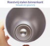 DRINKONLOVE - TEAM LEADER SALMON PINK - Drinkbeker met rvs rietje - RVS - Zalm roze - 12 uur koud - 6 uur warm - 600ML - 20,5 cm hoog